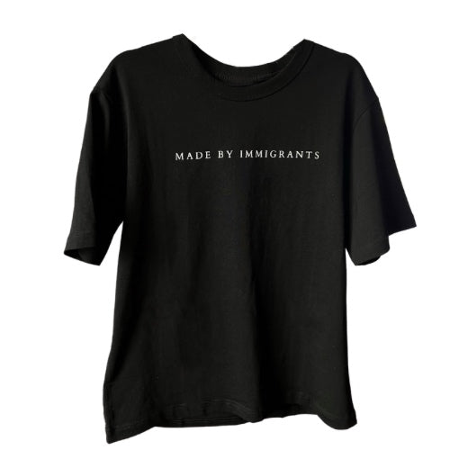 "Made By Immigrants" Black T-shirt
